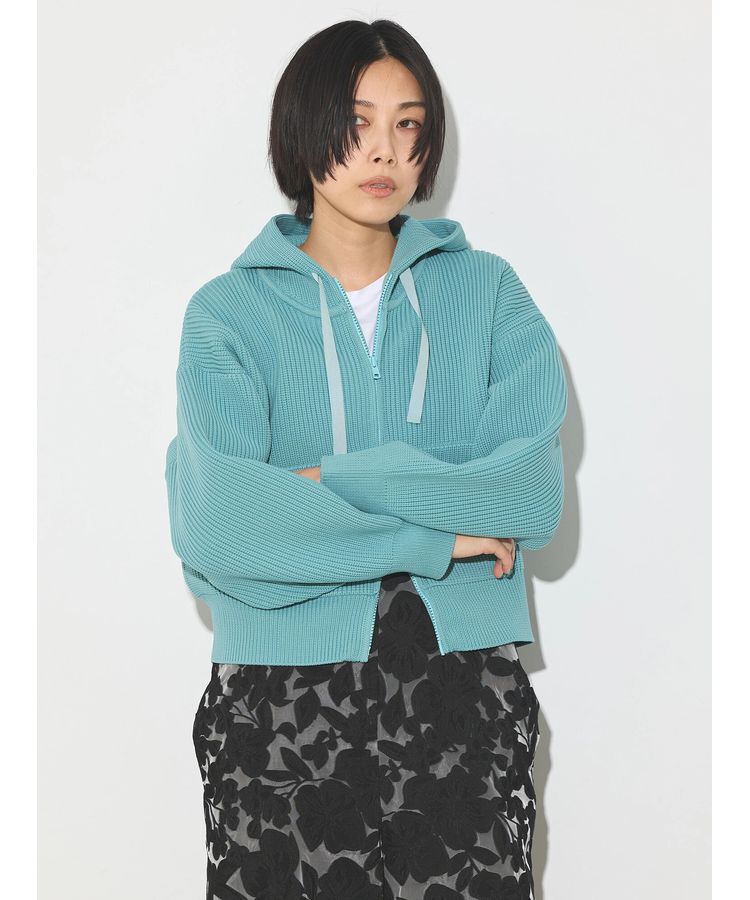 GARAGE OF GOOD CLOTHING「【lelill&times;GOGC】ZIPパーカー」|カーディガン|Green