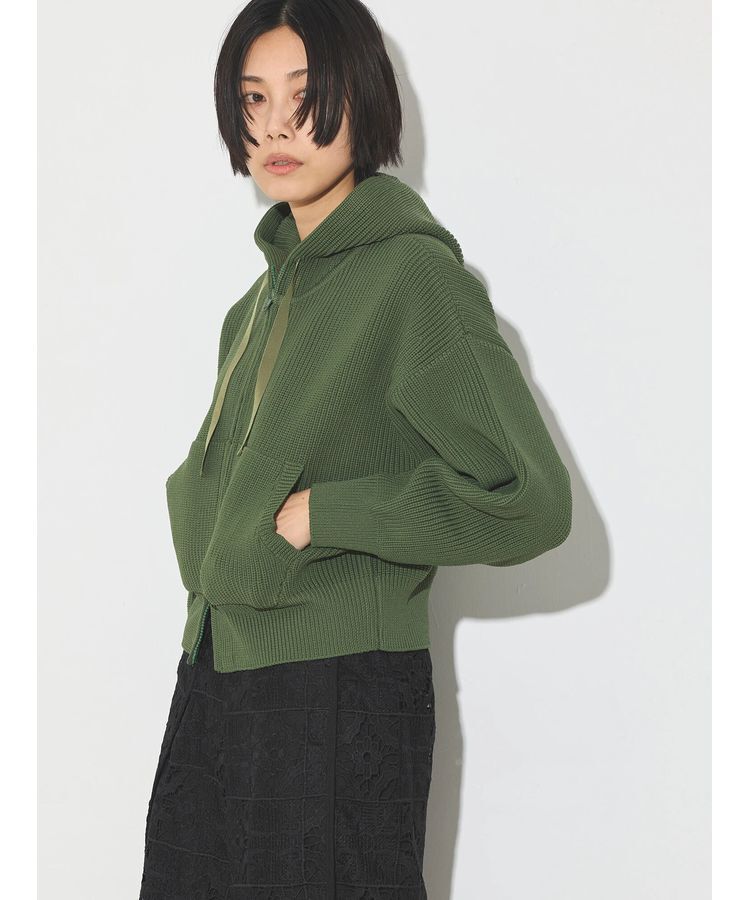 GARAGE OF GOOD CLOTHING「【lelill&times;GOGC】ZIPパーカー」|カーディガン|Khaki