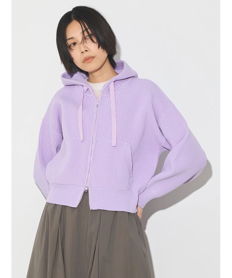 GARAGE OF GOOD CLOTHING「【lelill&times;GOGC】ZIPパーカー」|カーディガン|Light Purple