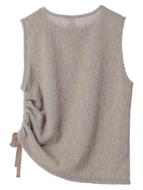 GARAGE OF GOOD CLOTHING「アシンメトリードロストノースリーブ」|Tシャツ・カットソー|