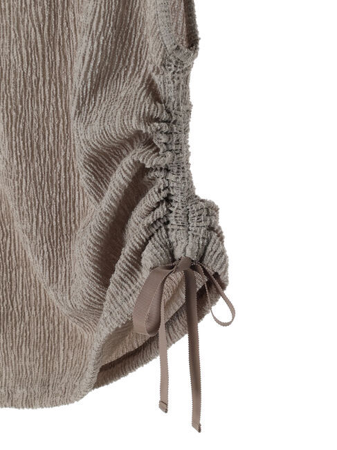 GARAGE OF GOOD CLOTHING「アシンメトリードロストノースリーブ」|Tシャツ・カットソー|