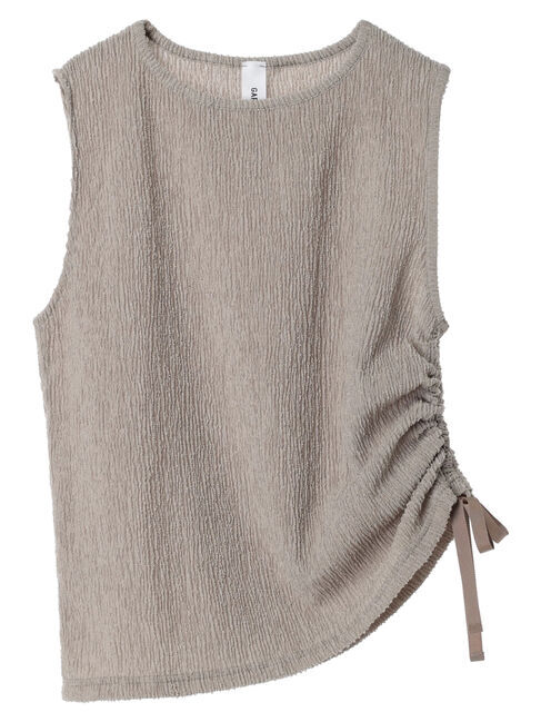 GARAGE OF GOOD CLOTHING「アシンメトリードロストノースリーブ」|Tシャツ・カットソー|