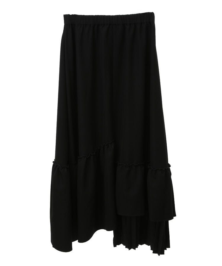 GARAGE OF GOOD CLOTHING「シフトヘムロングスカート」|フレア|