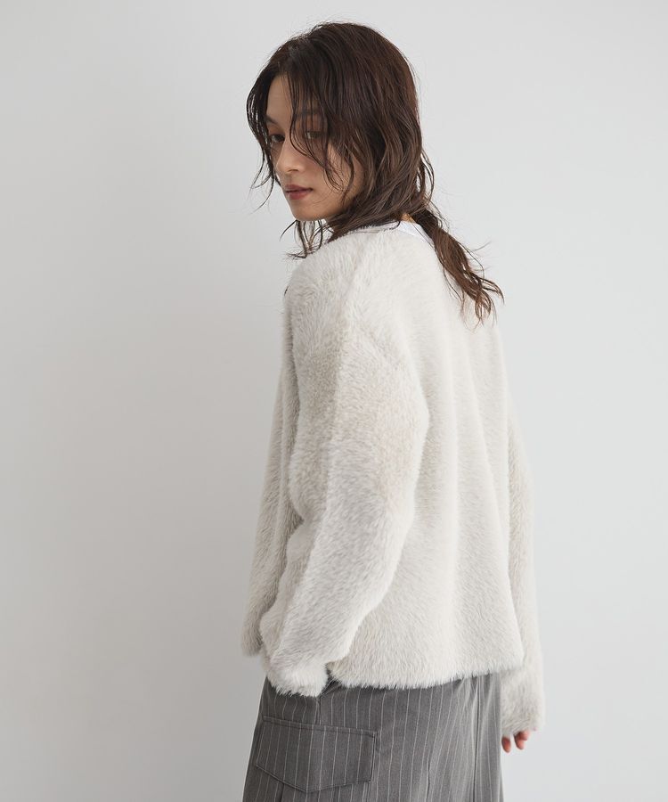 GARAGE OF GOOD CLOTHING「フォックスタッチカーディガン」|カーディガン|