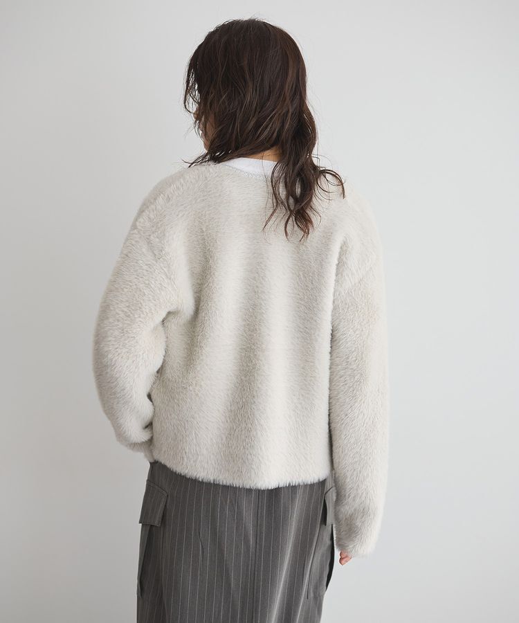 GARAGE OF GOOD CLOTHING「フォックスタッチカーディガン」|カーディガン|