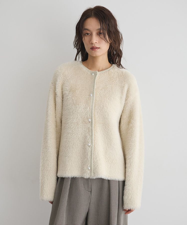 GARAGE OF GOOD CLOTHING「フォックスタッチカーディガン」|カーディガン|