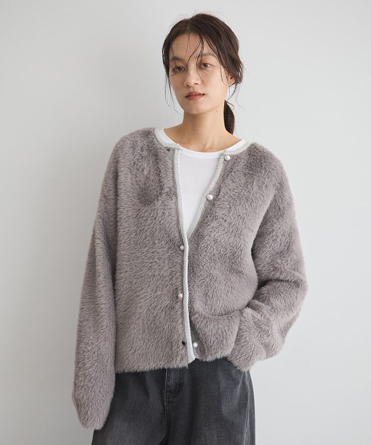 GARAGE OF GOOD CLOTHING「フォックスタッチカーディガン」|カーディガン|