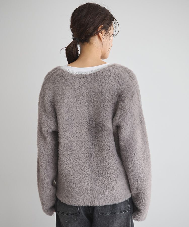 GARAGE OF GOOD CLOTHING「フォックスタッチカーディガン」|カーディガン|