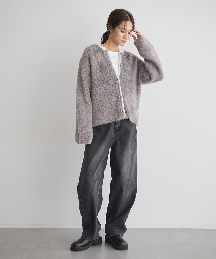 GARAGE OF GOOD CLOTHING「フォックスタッチカーディガン」|カーディガン|