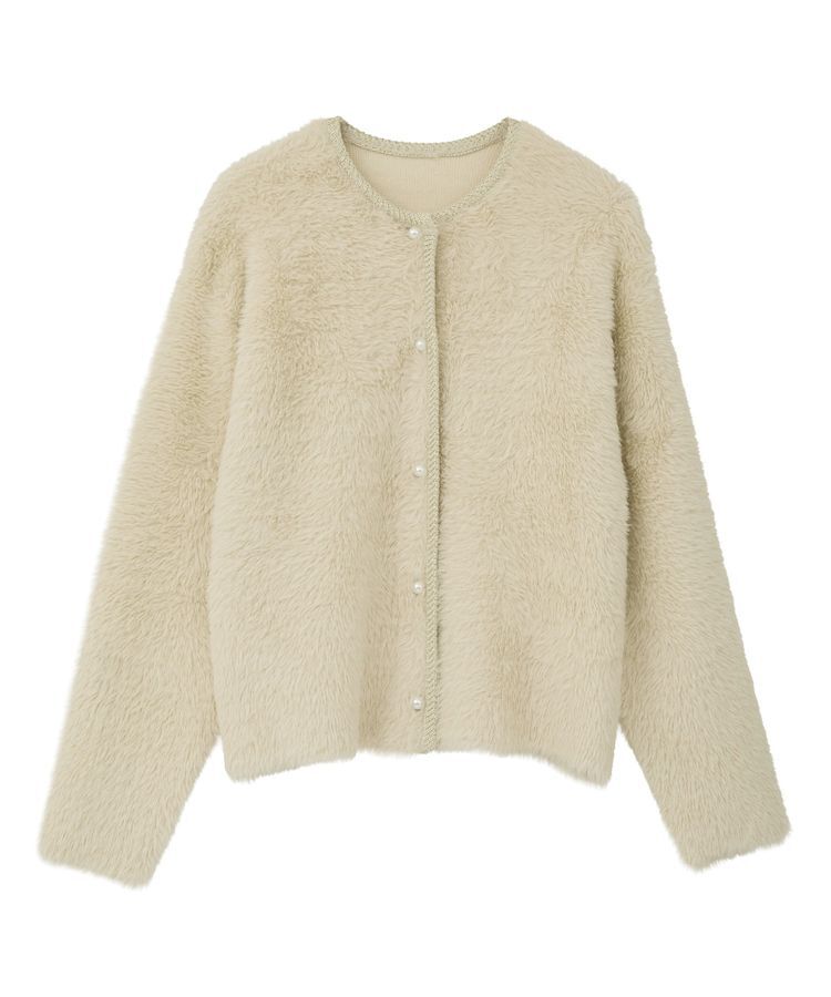 GARAGE OF GOOD CLOTHING「フォックスタッチカーディガン」|カーディガン|