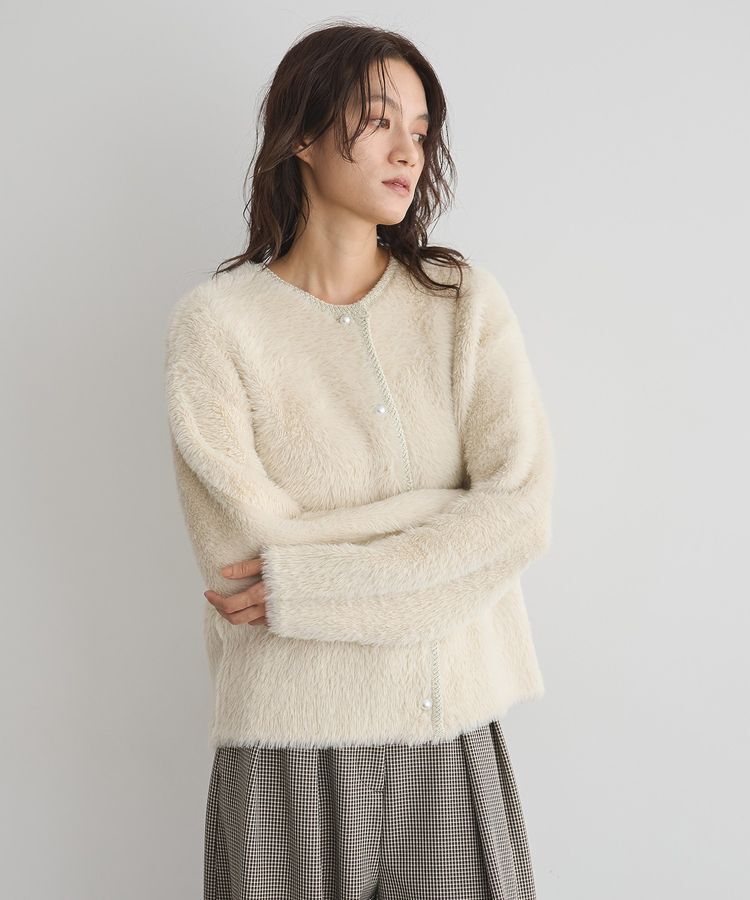 GARAGE OF GOOD CLOTHING「フォックスタッチカーディガン」|カーディガン|