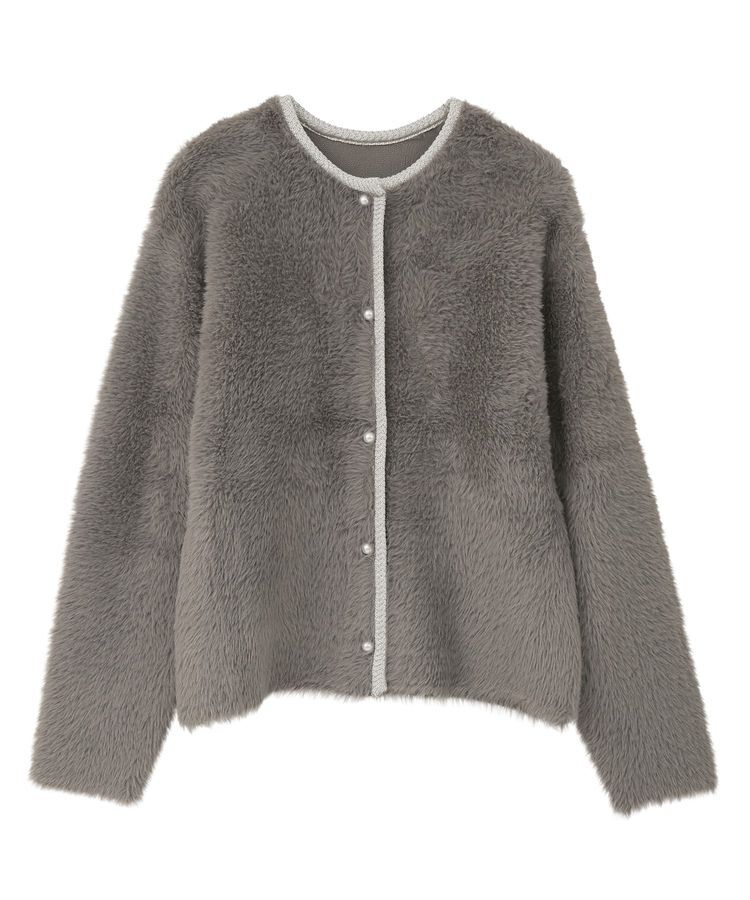 GARAGE OF GOOD CLOTHING「フォックスタッチカーディガン」|カーディガン|