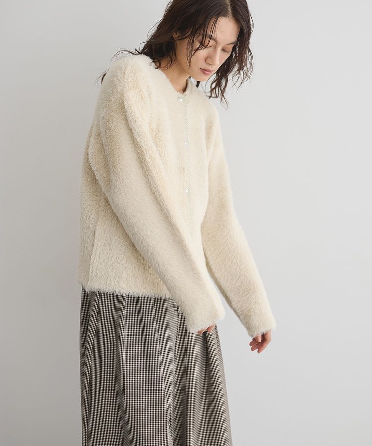 GARAGE OF GOOD CLOTHING「フォックスタッチカーディガン」|カーディガン|