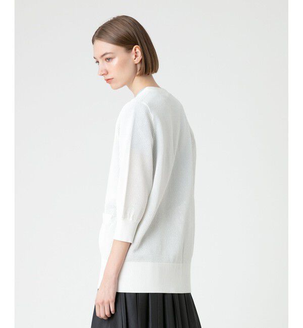 LOULOU WILLOUGHBY「【LOULOU WILLOUGHBY】RETE カーディガン BIJOUX釦」|カーディガン|