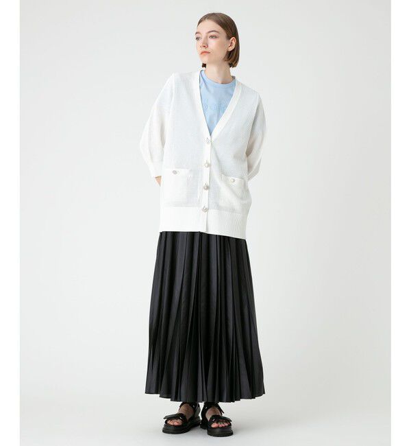 LOULOU WILLOUGHBY「【LOULOU WILLOUGHBY】RETE カーディガン BIJOUX釦」|カーディガン|