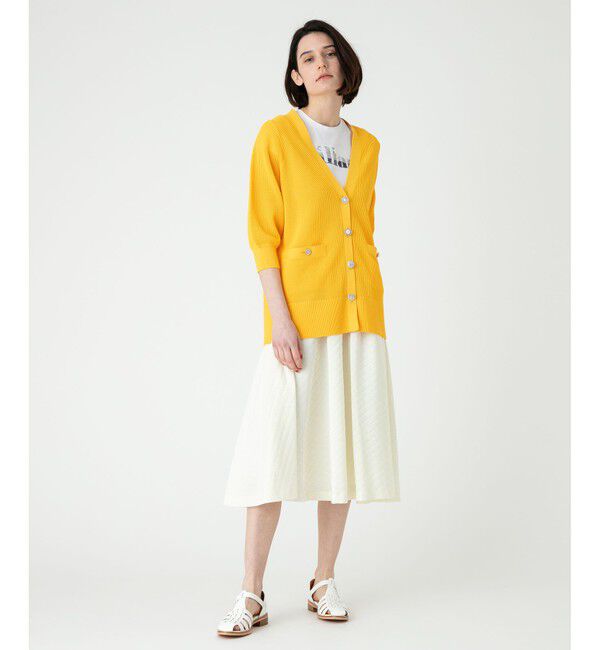 LOULOU WILLOUGHBY「【LOULOU WILLOUGHBY】RETE カーディガン BIJOUX釦」|カーディガン|