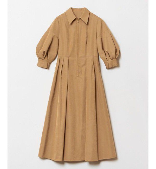 LOULOU WILLOUGHBY「【LOULOU WILLOUGHBY】タックパフシャツワンピース」|ワンピース|