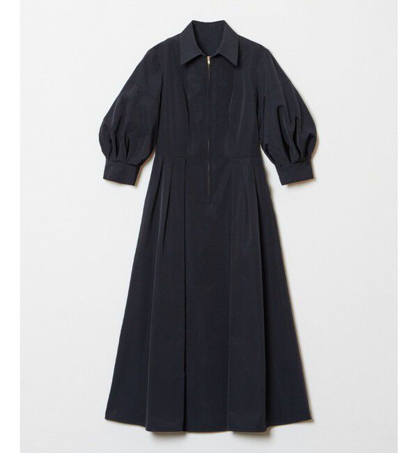 LOULOU WILLOUGHBY「【LOULOU WILLOUGHBY】タックパフシャツワンピース」|ワンピース|