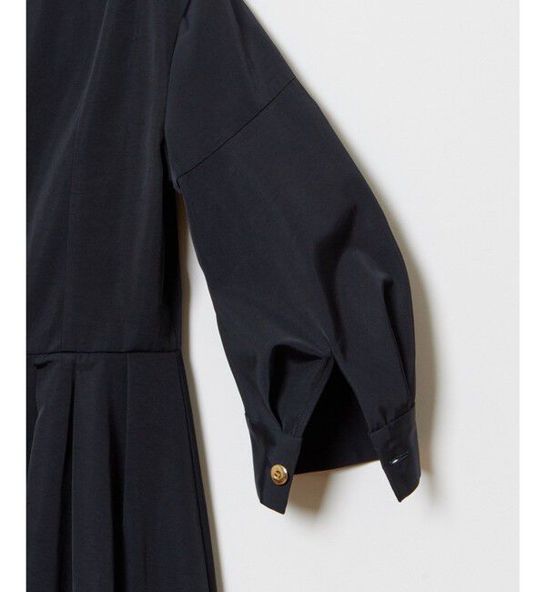 LOULOU WILLOUGHBY「【LOULOU WILLOUGHBY】タックパフシャツワンピース」|ワンピース|