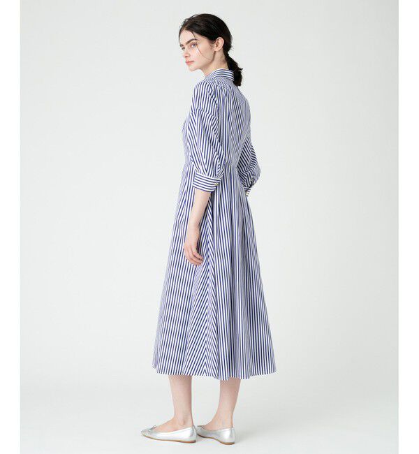 LOULOU WILLOUGHBY「【LOULOU WILLOUGHBY】タックパフシャツワンピース」|ワンピース|