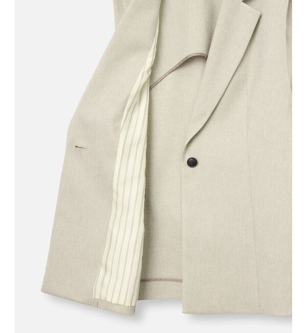 allureville「麻調カルゼサイドオープンジレ」|その他|