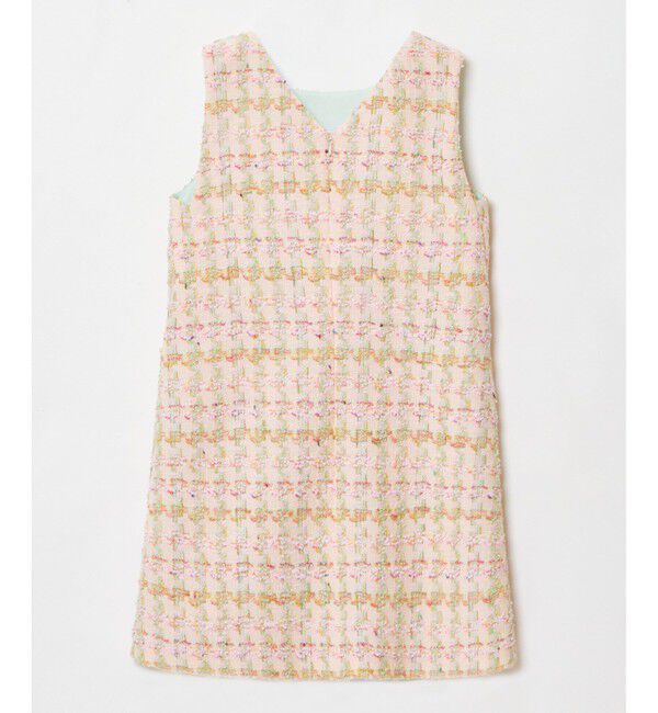 LOULOU WILLOUGHBY「【LOULOU WILLOUGHBY】LINTONツイードジャンパーワンピース」|ワンピース|