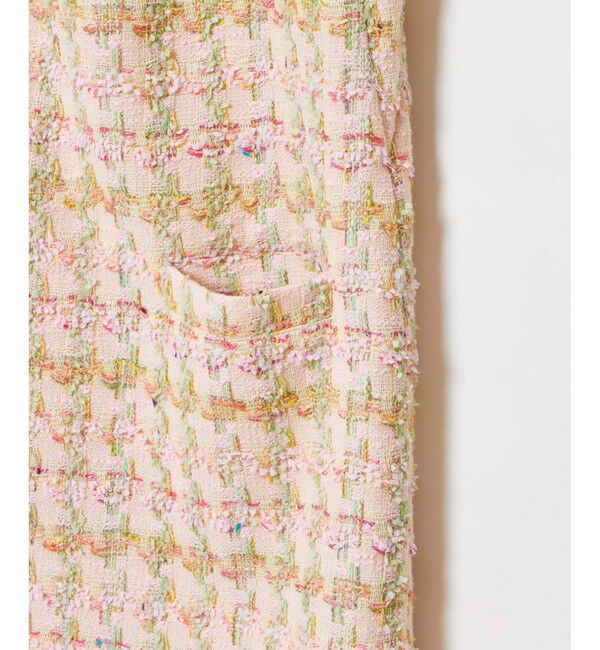 LOULOU WILLOUGHBY「【LOULOU WILLOUGHBY】LINTONツイードジャンパーワンピース」|ワンピース|