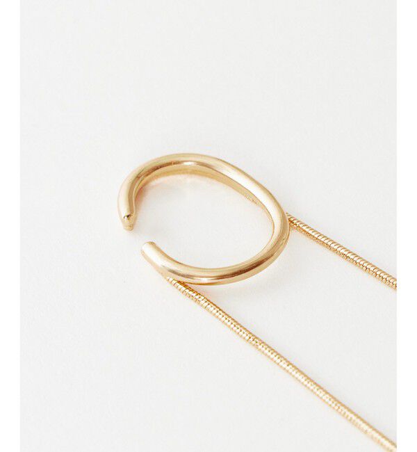 allureville「スネークチェーンイヤーカフ」|ピアス|