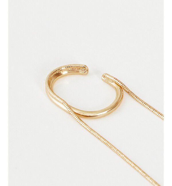 allureville「スネークチェーンイヤーカフ」|ピアス|