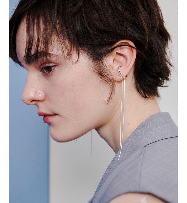 allureville「スネークチェーンイヤーカフ」|ピアス|