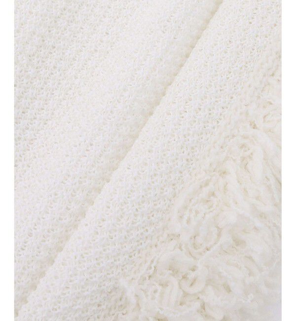 allureville「フリンジスリーブ2WAY プルオーバー」|ニット・セーター|