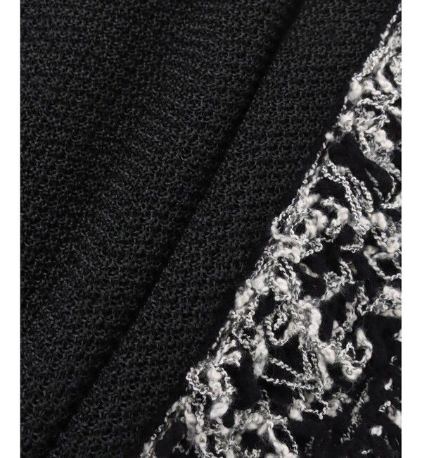 allureville「フリンジスリーブ2WAY プルオーバー」|ニット・セーター|