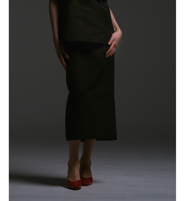 LOULOU WILLOUGHBY「【LOULOU WILLOUGHBY】ランダムリボンタフタスカート」|スカート|