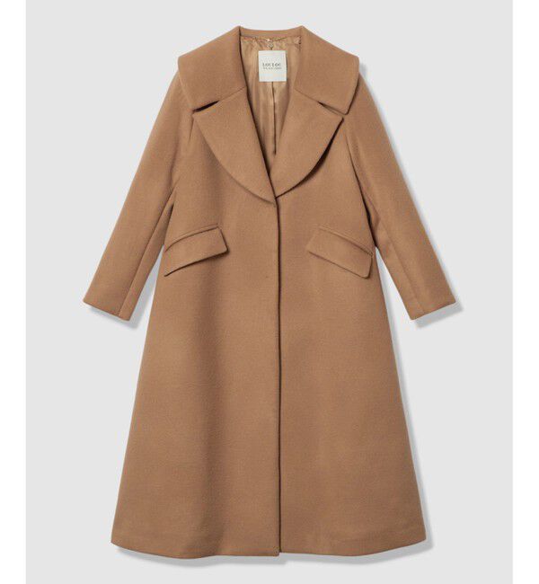 LOULOU WILLOUGHBY「【LOULOU WILLOUGHBY】ショートビーバーテーラーコート」|ダッフルコート|