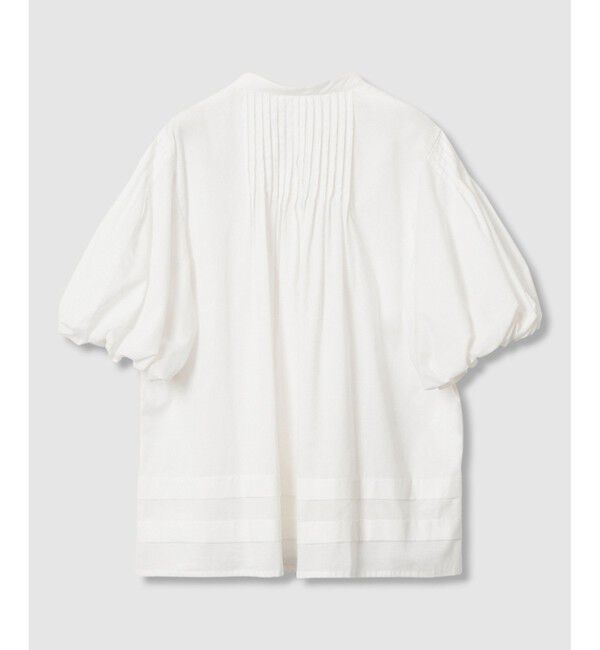 allureville「ピンタックデザインスリーブブラウス」|シャツ・ブラウス|