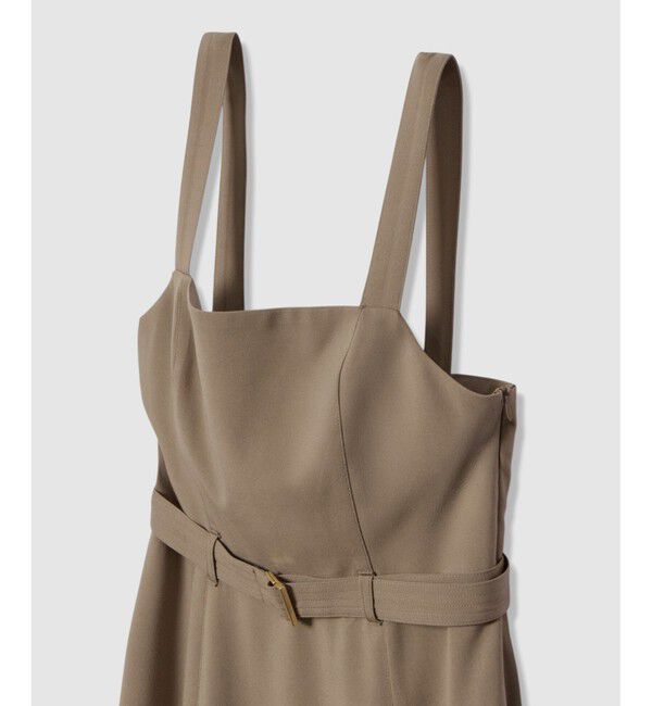 allureville「イレギュラーヘムジャンパースカート」|ワンピース|