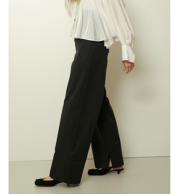 allureville「ミリタリーツイルハイウェストパンツ」|チノ|