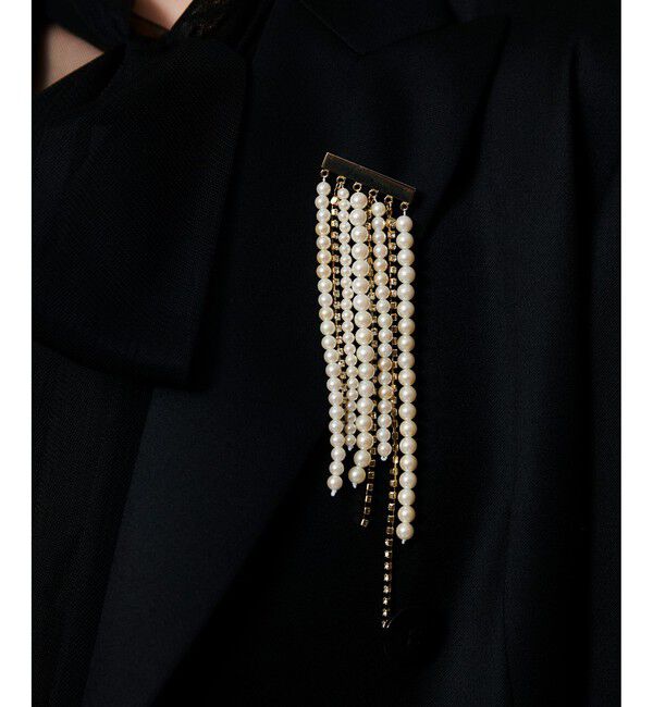 allureville「WEEPING RESIN PEARLブローチ」|その他|