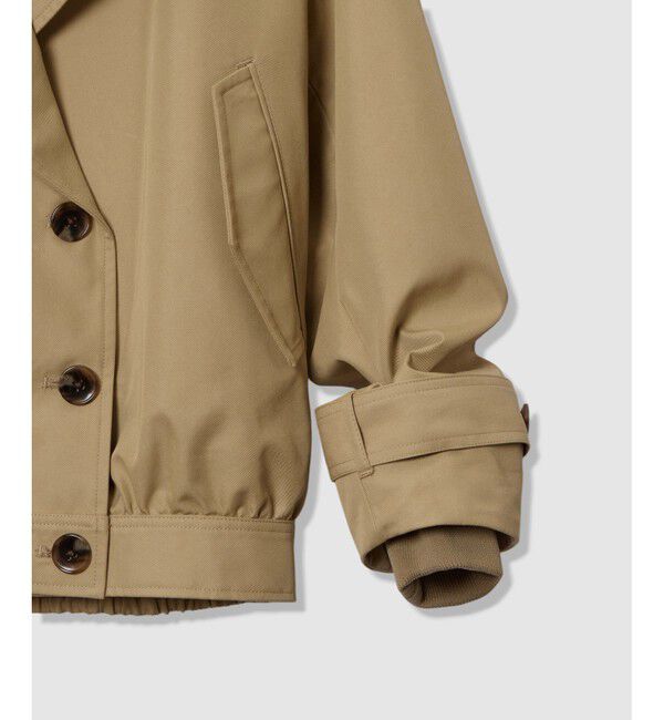 allureville「T/Cトレンチブルゾン」|ブルゾン・スタジャン|