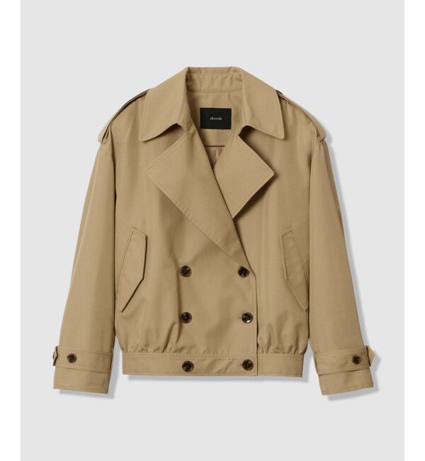 allureville「T/Cトレンチブルゾン」|ブルゾン・スタジャン|