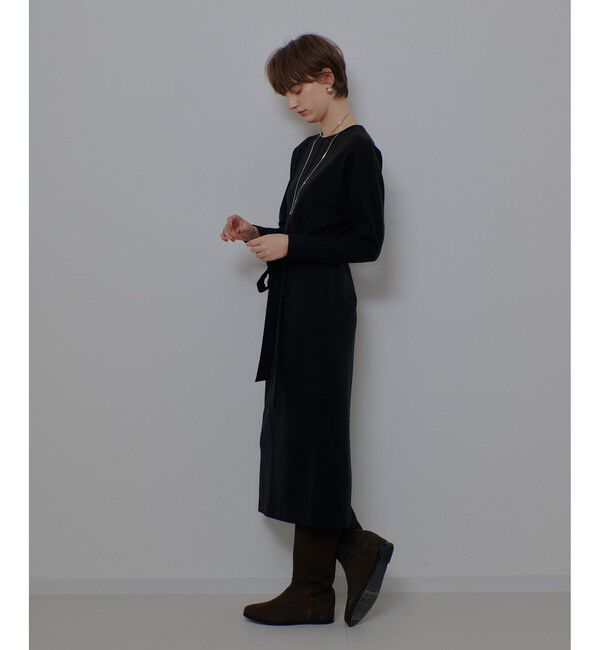 allureville「ドルマンリボンワンピース」|ワンピース|