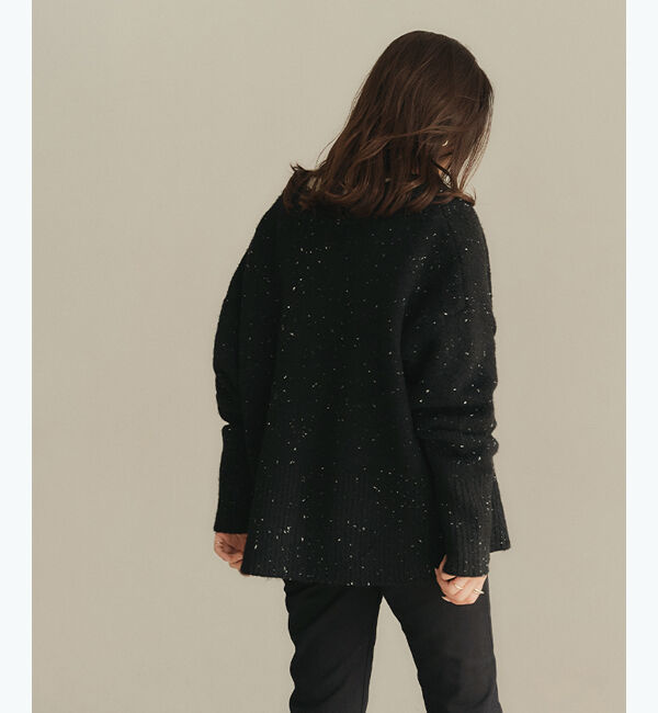 titivate「前後2wayクルーネックカーディガン」|ニット・セーター|