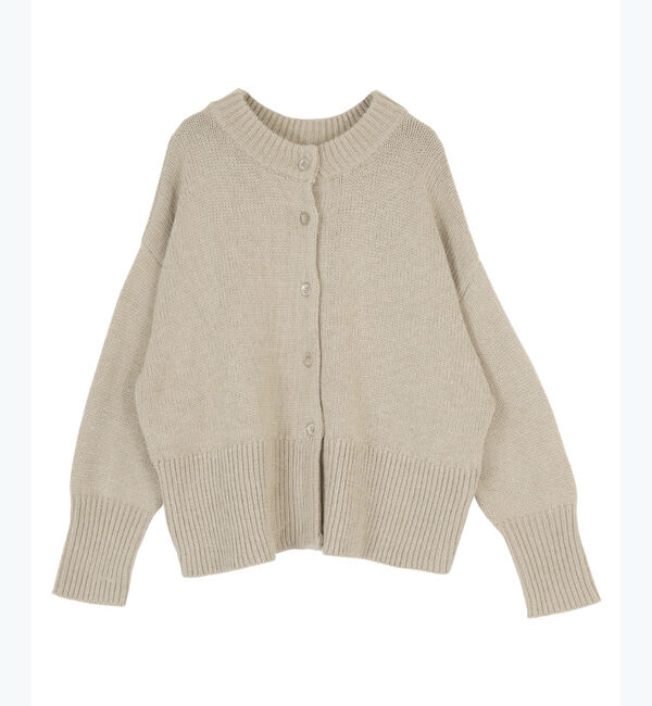 titivate「前後2wayクルーネックカーディガン」|ニット・セーター|