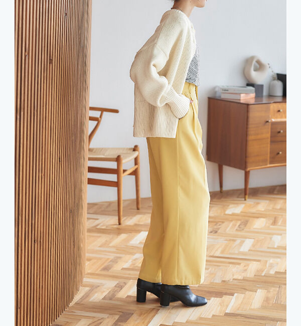 titivate「前後2wayクルーネックカーディガン」|ニット・セーター|