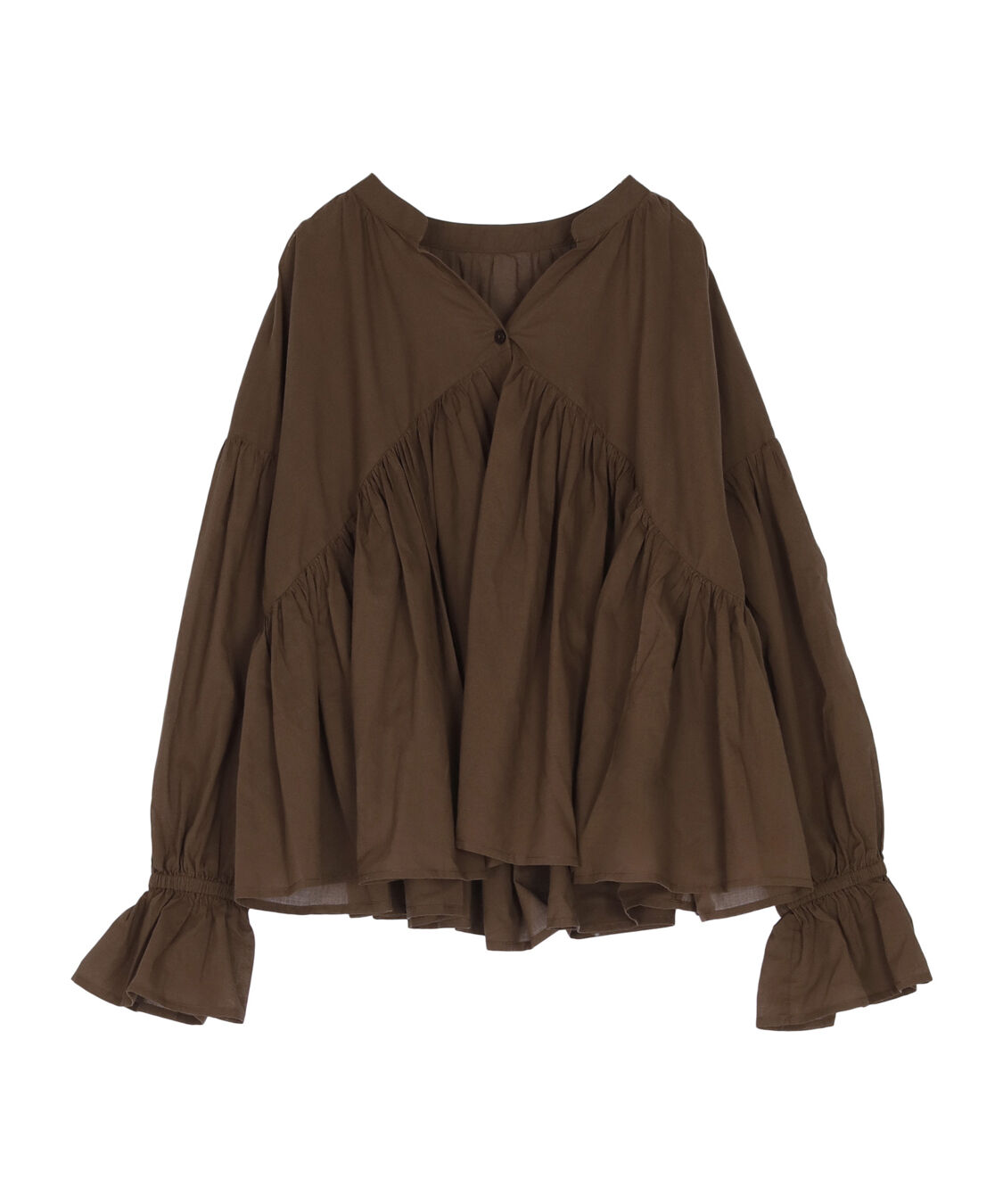 titivate「キャンディースリーブギャザーブラウス」|シャツ・ブラウス|