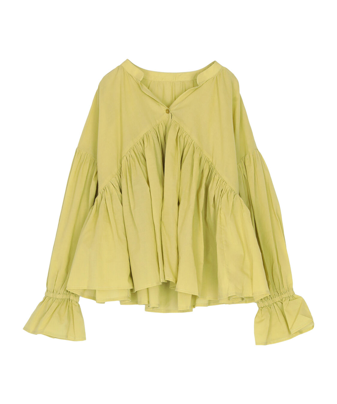 titivate「キャンディースリーブギャザーブラウス」|シャツ・ブラウス|