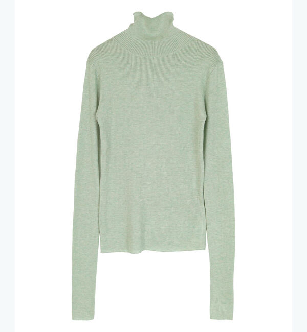 ur's「ウールブレンドロングスリーブハイネックリブニット」|ニット・セーター|