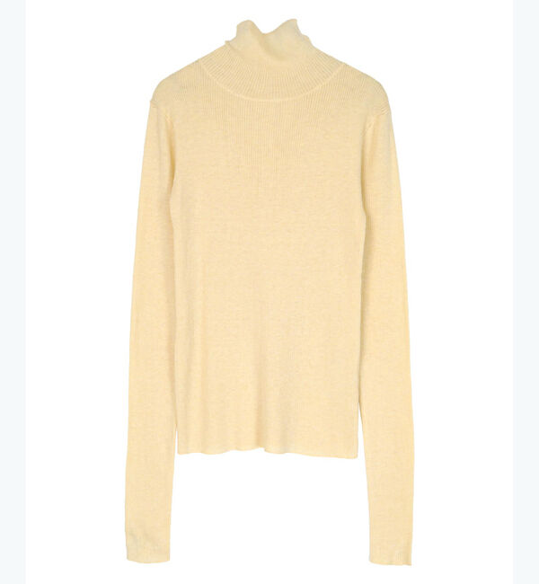 ur's「ウールブレンドロングスリーブハイネックリブニット」|ニット・セーター|