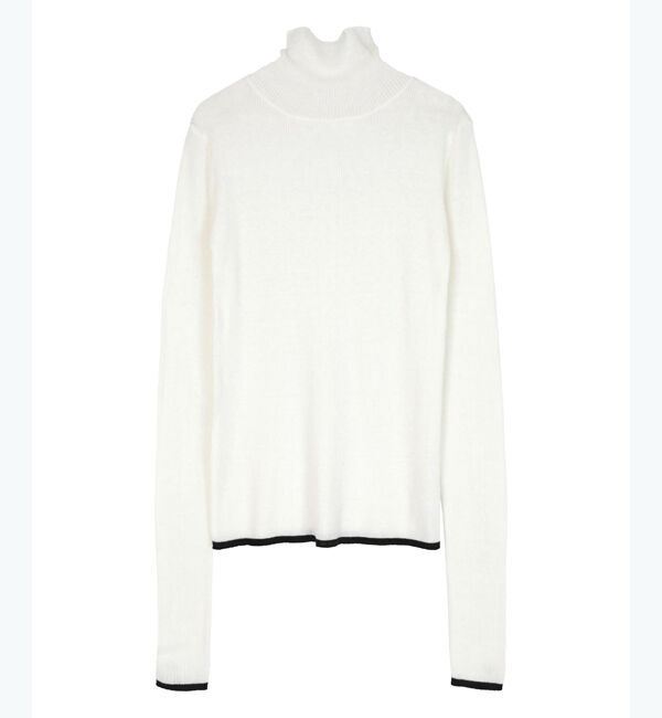 ur's「ウールブレンドロングスリーブハイネックリブニット」|ニット・セーター|