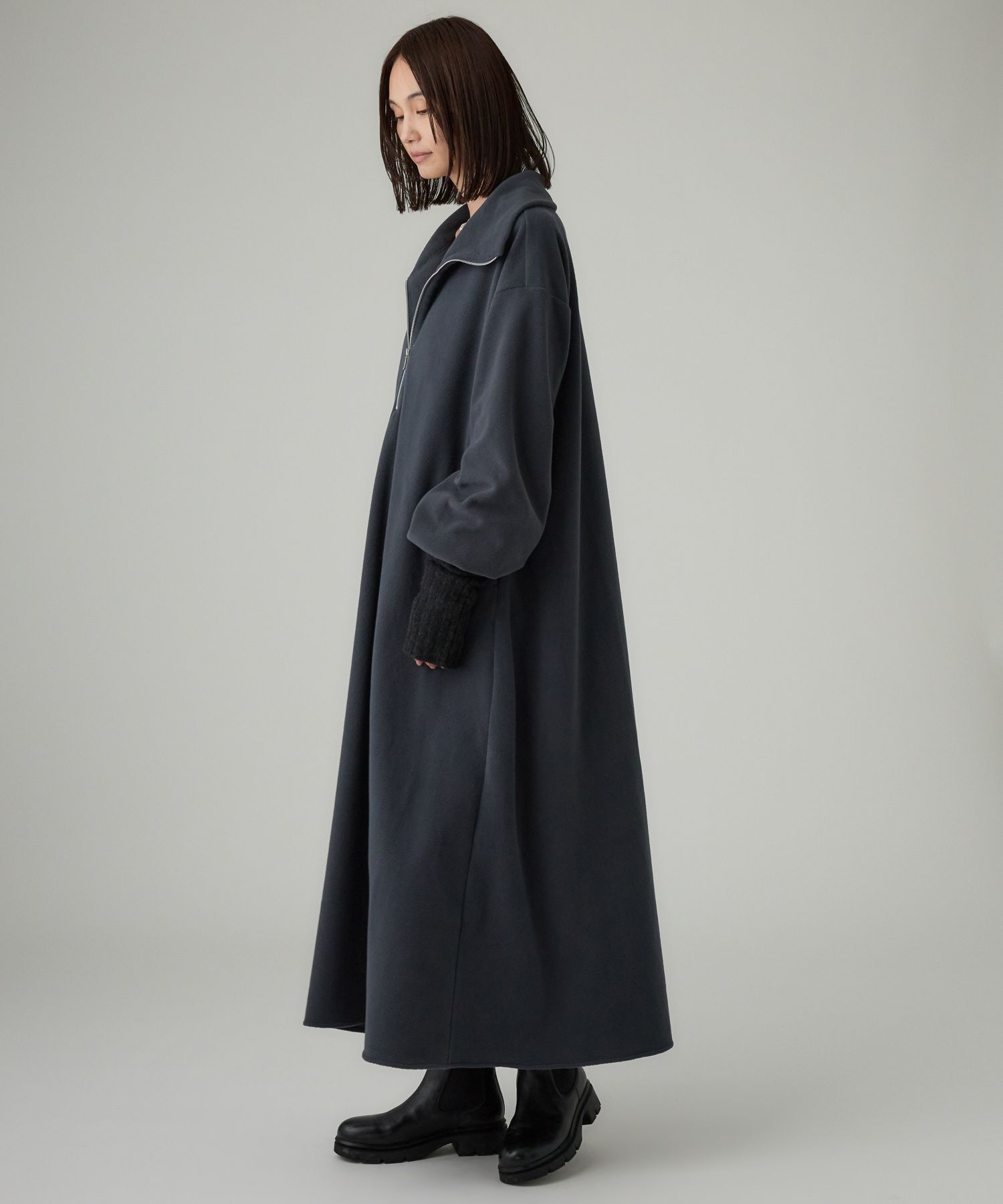 BABYLONE「フリースロングワンピース」|ワンピース|